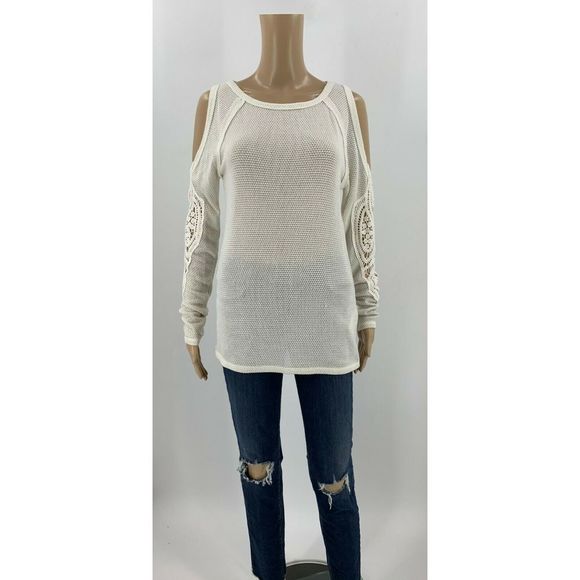 Anthropologie Tops - Anthropologie Eri & Ali Thermal Top Size S Lace